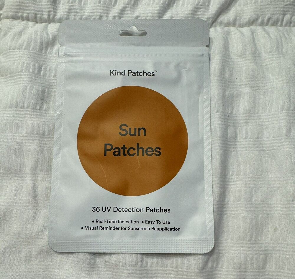 Kind Sun Patches 36 UV Detection New Unopened